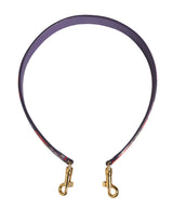 Multicolor Floral Leather Bag Accessory Shoulder Strap