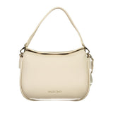 Beige Polyurethane Women's Bag