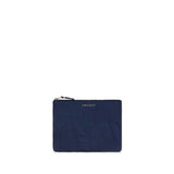 Blue Calf Leather Bos Taurus Wallet