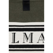 Black Cotton Shoulder Bag