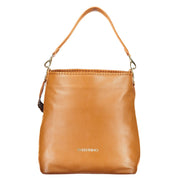 Brown Polyurethane Women's Bag