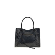 Balenciaga Black Lamb Ovis Aries Shoulder Bag