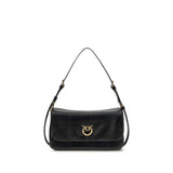 Black Calf Leather Bos Taurus Shoulder Bag