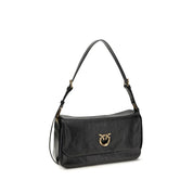 Black Calf Leather Bos Taurus Shoulder Bag
