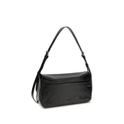 Black Calf Leather Bos Taurus Shoulder Bag