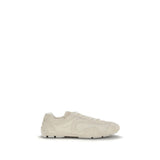 Prada Beige Calf Leather Bos Taurus Sneakers