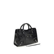 Balenciaga Black Lamb Ovis Aries Aries Handbag