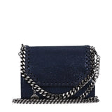 Blue Leather Wallet