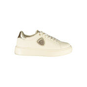 Beige Leather Women's Sneaker