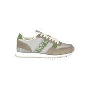 Napapijri Gray Polyester Men's Sneaker