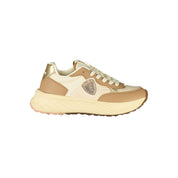 Brown Polyurethane Women's Sneaker