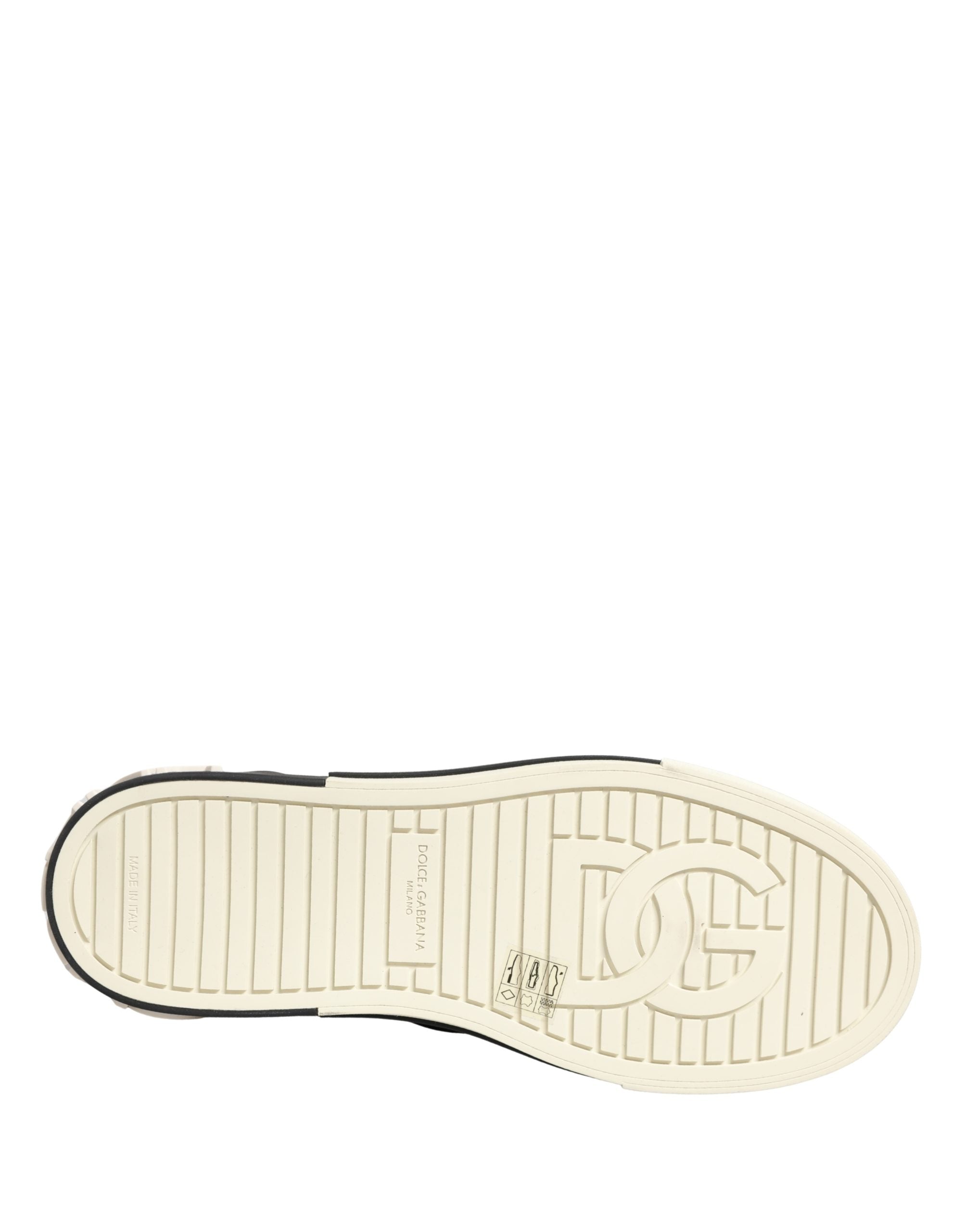 Dolce & Gabbana Black Quilted Slip On Low Top Sneakers Shoes Dolce & Gabbana