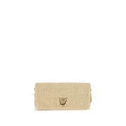 PINKO Beige Polypropylene Shoulder Bag