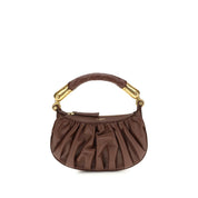Brown Calf Leather Bos Taurus Shoulder Bag