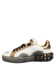 Multicolor Crystal StuddedLOVE Sneakers Shoes
