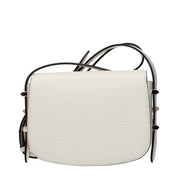 White Leather Shoulder Bag