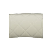Bianco Polyurethane Women's Wallet
