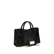 Balenciaga Black Lamb Ovis Aries Aries Handbag