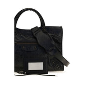 Balenciaga Black Lamb Ovis Aries Aries Handbag