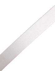 White Graffiti Print Gold Metal Buckle Belt