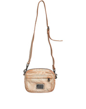 Dolce & Gabbana Beige Vintage Leather Logo Plaque Shoulder Borse Men Bag Dolce & Gabbana