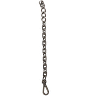 Silver Tone Heavy Chain Link Signature DG Logo Bracelet