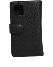 Dolce & Gabbana Case Flip Cover Black Calf Leather iPhone11 PRO Phone Dolce & Gabbana