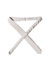 Light Gray Silk Satin Wide Adjustable Men Necktie Tie