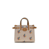 Beige Cotton Handbag