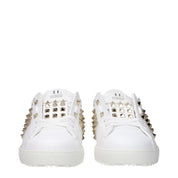 Valentino Garavani White Leather Low Top Sneakers