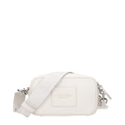 White Leather Crossbody Bag