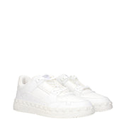 Valentino Garavani White Leather Sneakers