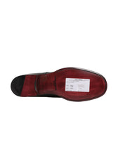 Dolce & Gabbana Black Calfskin Leather Derby Men Dress Shoes Dolce & Gabbana