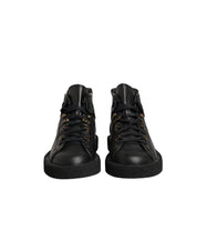Black Leather Lace Up Men Ankle Boots Shoes