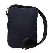 Versace Blue Fabric Crossbody Bag Versace