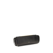 Black Calf Leather Bos Taurus Clutch Bag