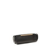 Black Calf Leather Bos Taurus Clutch Bag