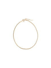 Saint Laurent Gold Brass Necklace