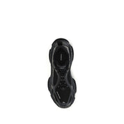 Balenciaga Black Polyester Athletic Sneakers