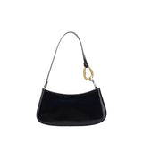 Black Calf Leather Bos Taurus Shoulder Bag