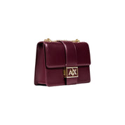 Bordeaux Polyester Handbag