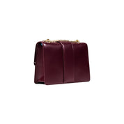Bordeaux Polyester Handbag