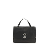 Black Calf Leather Bos Taurus Handbag