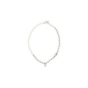 White Brass Necklace