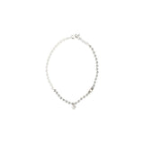 White Brass Necklace