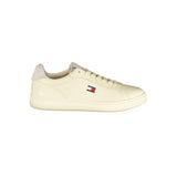 White Polyurethane Men's Sneaker