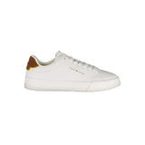 Tommy Hilfiger White Leather Men's Sneaker