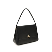 Black Calf Leather Bos Taurus Shoulder Bag