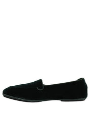 Green Velvet Slip On Men Flats Loafers Shoes