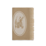 Beige Wool Oves Aries Scarf